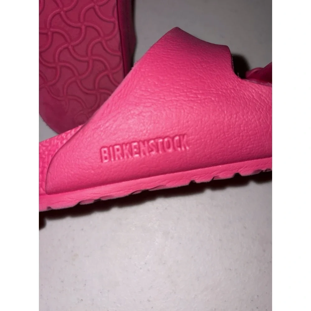 Girls Birkenstock Arizona Pink Sandals Slides Kids Size EU 28 US 10